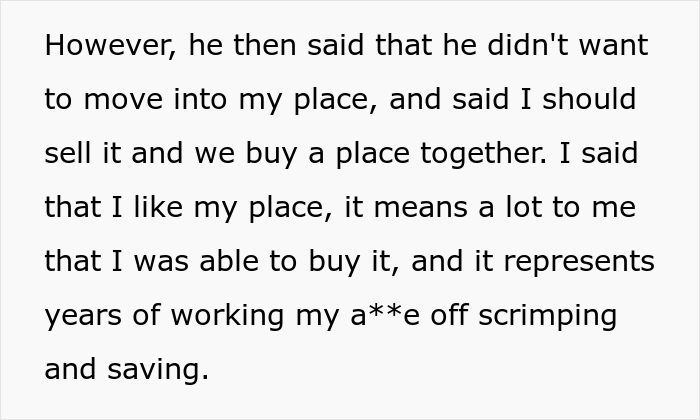 "He Didn't Want To Live In A Flat That Was Bought With &lsquo;Stripper Money&rsquo;": Woman Won't Sell Her Flat, Relationship Drama Ensues