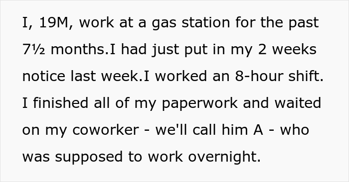 "I Was On The Verge Of Crying": Boss Tries To Get Back At This Employee For Giving In His 2-Week Notice, Makes Him Do A 16-Hour Shift