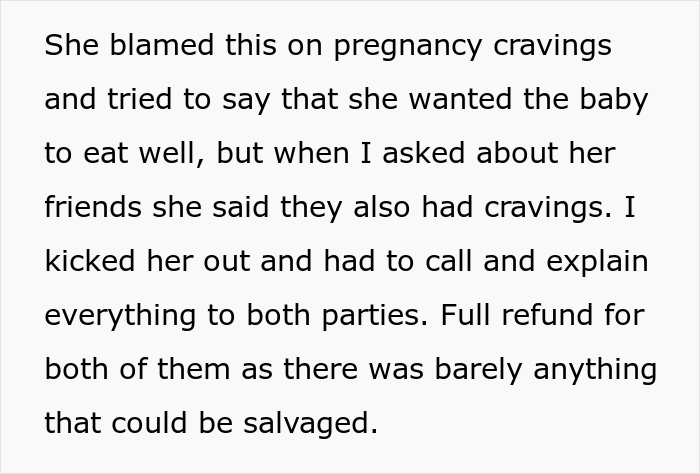 Baker Finds Out That His Girlfriend And 14 Of Her Friends Ate $1000 Worth Of Pastries His Team Made, Threatens To Take Legal Action - 6