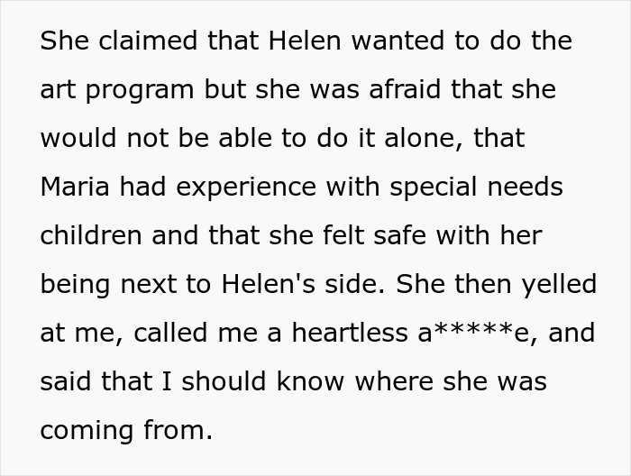 “AITA For Telling A Fellow Mother Of A Special Needs Child That My Daughter Is Not Responsible For Her Child?” - 12