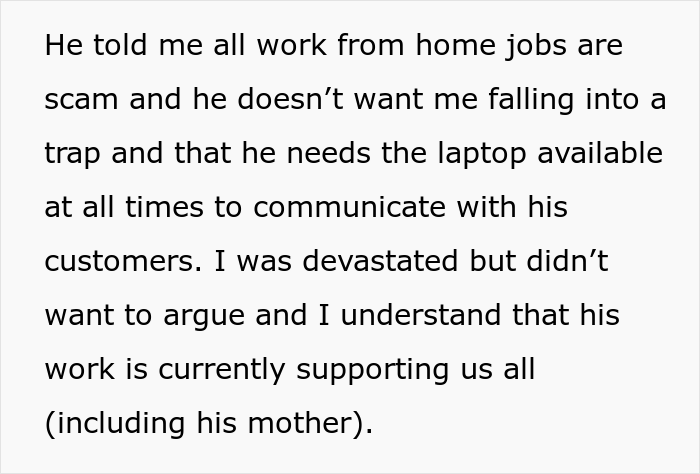 Woman Gets Into Fight With Husband And His Family After Refusing To Be A Stay-At-Home Mom, Asks The Internet For Advice - 8