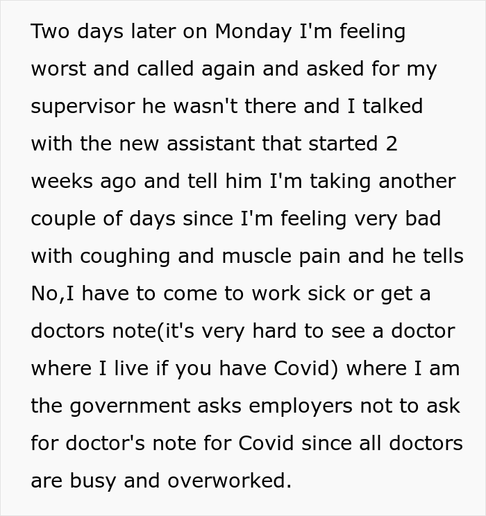 14 Employees Share Stories About Being Asked To Bring A Doctor&rsquo;s Note Resulting In Way More Time Off Than They Asked For