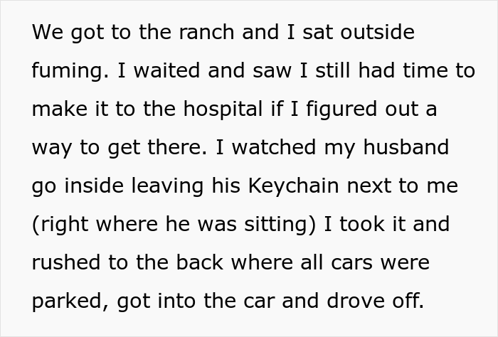 Wife Hijacks Husband&rsquo;s Car To Leave A Family Party Because He Tricked Her Into Coming To The BBQ Even Though She Had A Shift At Work