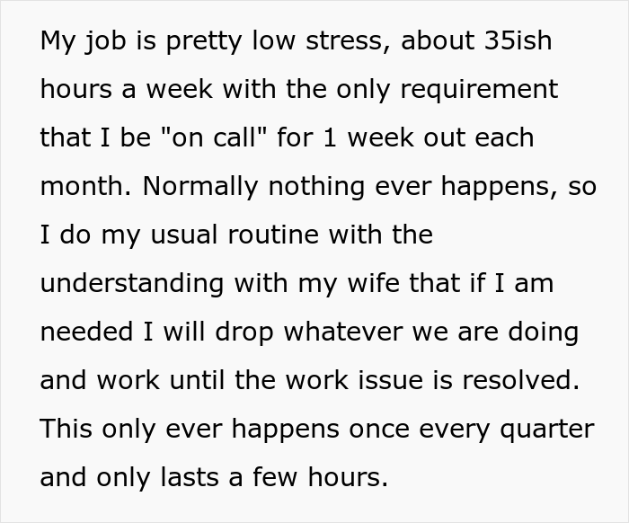 &ldquo;AITA For Telling My Wife My Job Has To Come Before Hers?&rdquo;