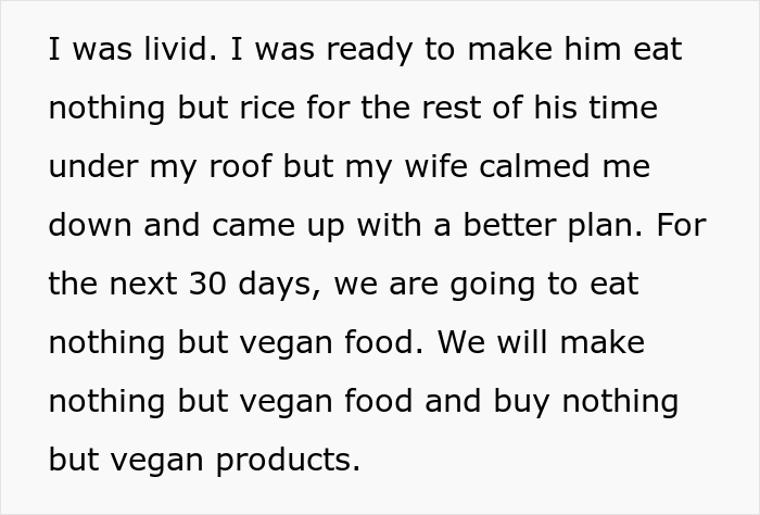 “I Really Don’t Care”: Dad Is Praised For Punishing Bully Son With Vegan Meals “I Really Don’t Care”: Dad Is Praised For Punishing Bully Son With Vegan Meals