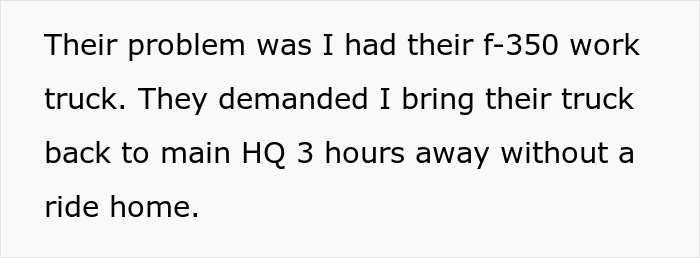 Bosses Mishandle Employee’s Notice, He Gets Pro Revenge By Forcing Them To Collect The Company’s Truck Before It’s Towed Away Bosses Mishandle Employee’s Notice, He Gets Pro Revenge By Forcing Them To Collect The Company’s Truck Before It’s Towed Away