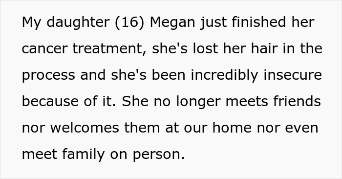 Mom Asks The Internet If She's A Jerk For Abandoning Stepson And Husband At His Sister's Wedding After Stepson Pulls A Cruel Prank On Cancer Survivor Daughter Mom Asks The Internet If She's A Jerk For Abandoning Stepson And Husband At His Sister's Wedding After Stepson Pulls A Cruel Prank On Cancer Survivor Daughter