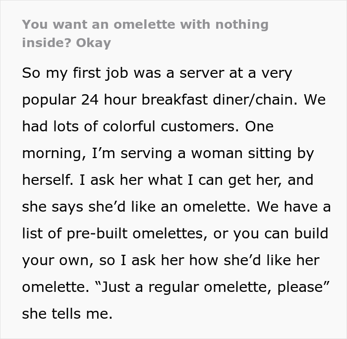 Karen Has To Learn What Omelette Is After Causing An Embarrassing Scene At A Restaurant For Being Served Exactly What She Ordered Karen Has To Learn What Omelette Is After Causing An Embarrassing Scene At A Restaurant For Being Served Exactly What She Ordered
