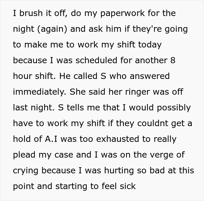 "I Was On The Verge Of Crying": Boss Tries To Get Back At This Employee For Giving In His 2-Week Notice, Makes Him Do A 16-Hour Shift