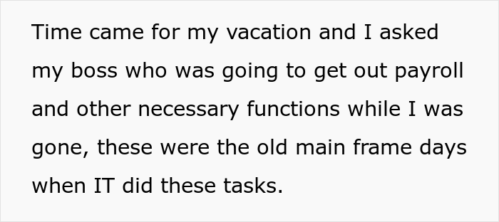Guy Goes On Vacation And Can't Be Reached By Phone, So Boss Calls Police To Escort Him Back To Work
