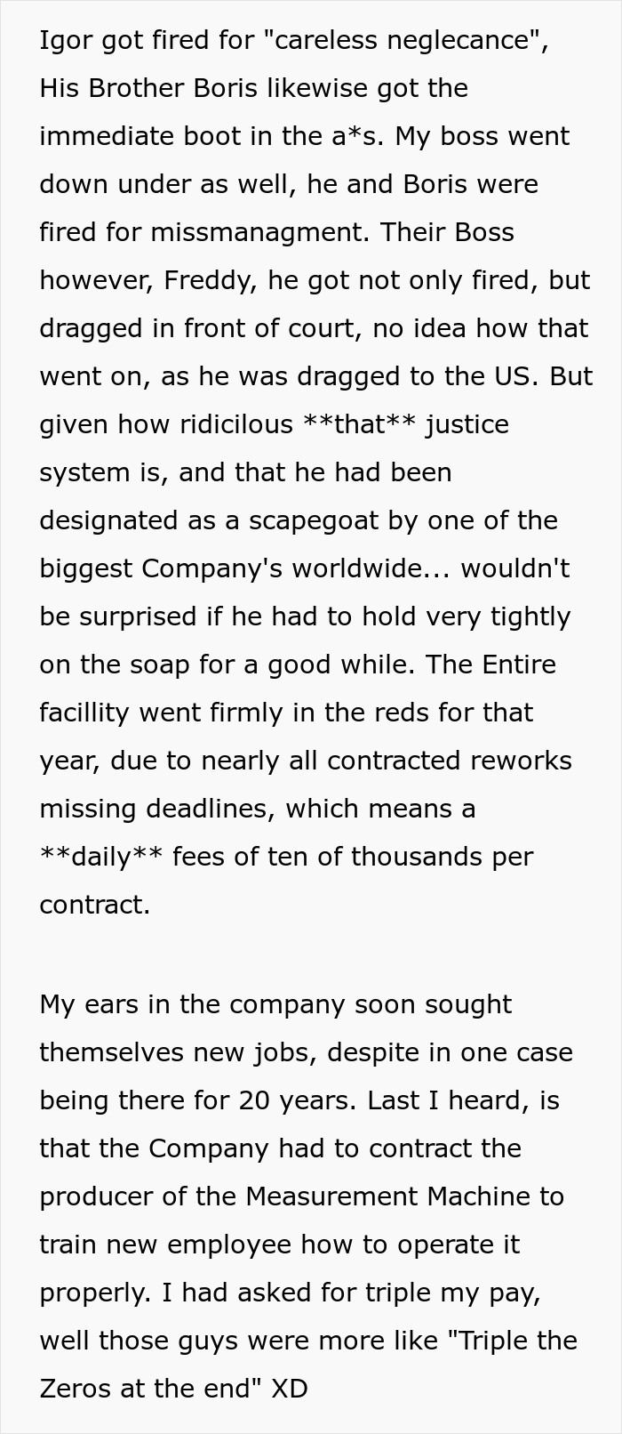 Boss Shows Up With Termination Letter In Hopes Of Worker Apologizing For “Bullying” His Colleague, He Signs The Papers And Takes The Whole Department Down - 32