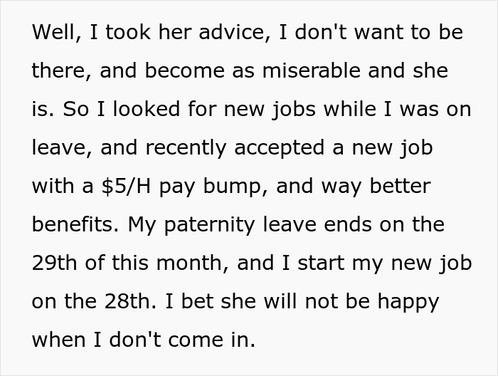 Tired Of Upper Management Thinking They Have A Noose Around Employees’ Necks, This New Dad Quits In Style - 10