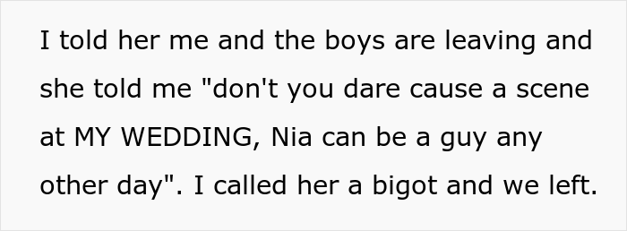 “Am I The Jerk For Storming Off From My Sister’s Wedding After She Deadnamed My Son?” “Am I The Jerk For Storming Off From My Sister’s Wedding After She Deadnamed My Son?”