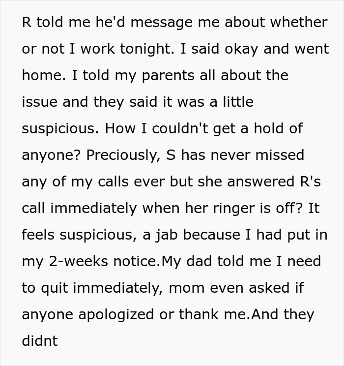 "I Was On The Verge Of Crying": Boss Tries To Get Back At This Employee For Giving In His 2-Week Notice, Makes Him Do A 16-Hour Shift