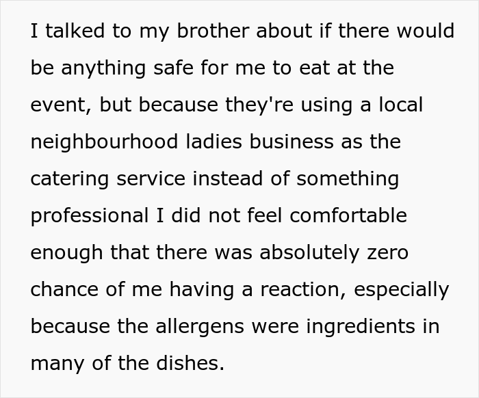  Woman Brings Her Own Food To A Vegan Wedding Because The Couple Didn't Want To Cater To Her Specific Diet, Drama Ensues - 6