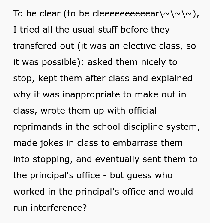 Principal Orders Teacher To Change Lazy Student's Grade Just Because Her Parents Work At School District, They Maliciously Comply - 12