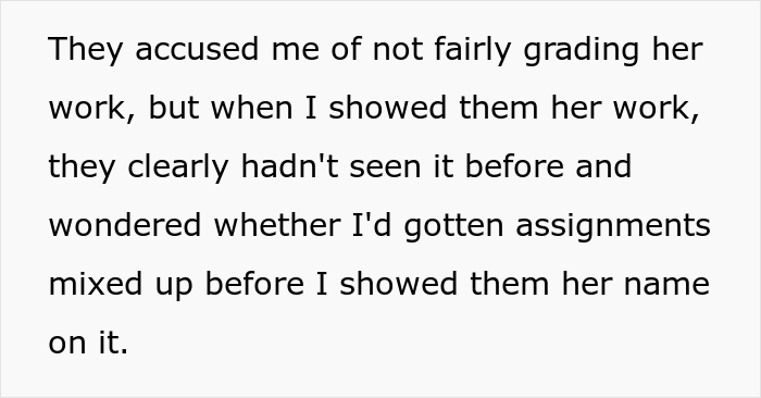 Principal Orders Teacher To Change Lazy Student's Grade Just Because Her Parents Work At School District, They Maliciously Comply - 6