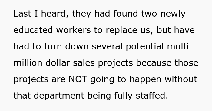 Company That Made $15 Million In Profit Refuses To Give Worker A Well-Deserved Raise, So They Quit And Everyone Else Follows Suit - 7