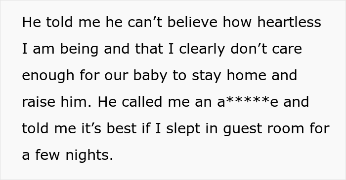 Woman Gets Into Fight With Husband And His Family After Refusing To Be A Stay-At-Home Mom, Asks The Internet For Advice - 13