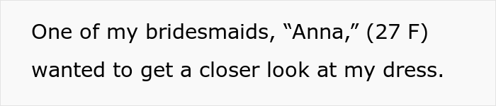 Bride Wanted To Wear Her Mom's Wedding Gown To Her Own Wedding, Bridesmaid "Accidentally" Spilled Wine On It Bride Wanted To Wear Her Mom's Wedding Gown To Her Own Wedding, Bridesmaid "Accidentally" Spilled Wine On It