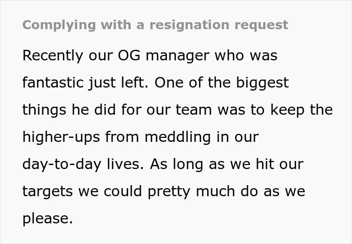 New Manager &ldquo;Asks For The Resignation Of Anyone Who Doesn't Believe Her Way Will Work By 5 PM The Next Day&rdquo;, Sales Rep Team Resigns On The Spot