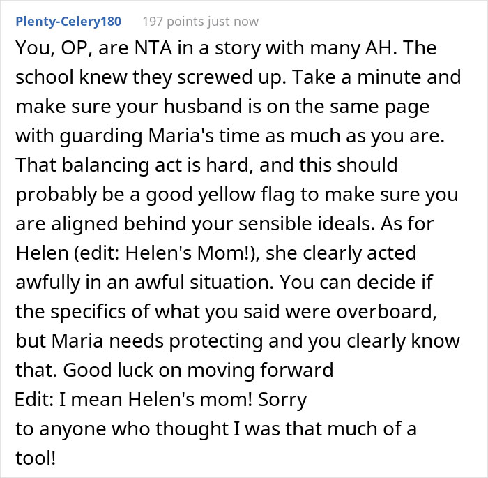 “AITA For Telling A Fellow Mother Of A Special Needs Child That My Daughter Is Not Responsible For Her Child?” - 27