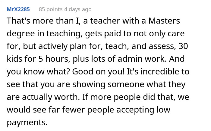 First-Time Babysitter 'Loses Her Mind' After Parent Pays Her $330 More Than Expected First-Time Babysitter 'Loses Her Mind' After Parent Pays Her $330 More Than Expected