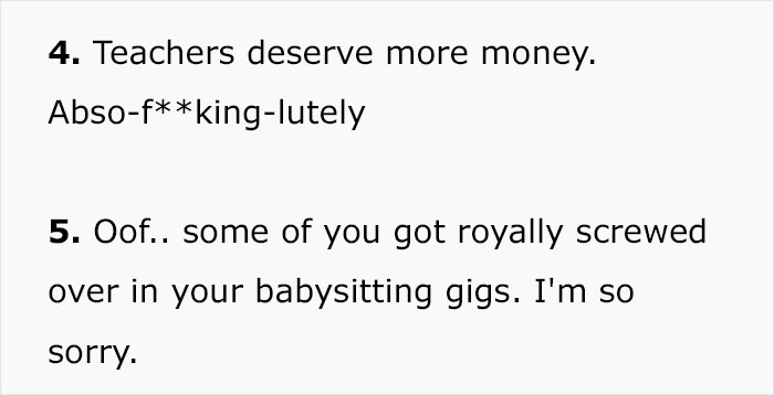 First-Time Babysitter 'Loses Her Mind' After Parent Pays Her $330 More Than Expected First-Time Babysitter 'Loses Her Mind' After Parent Pays Her $330 More Than Expected