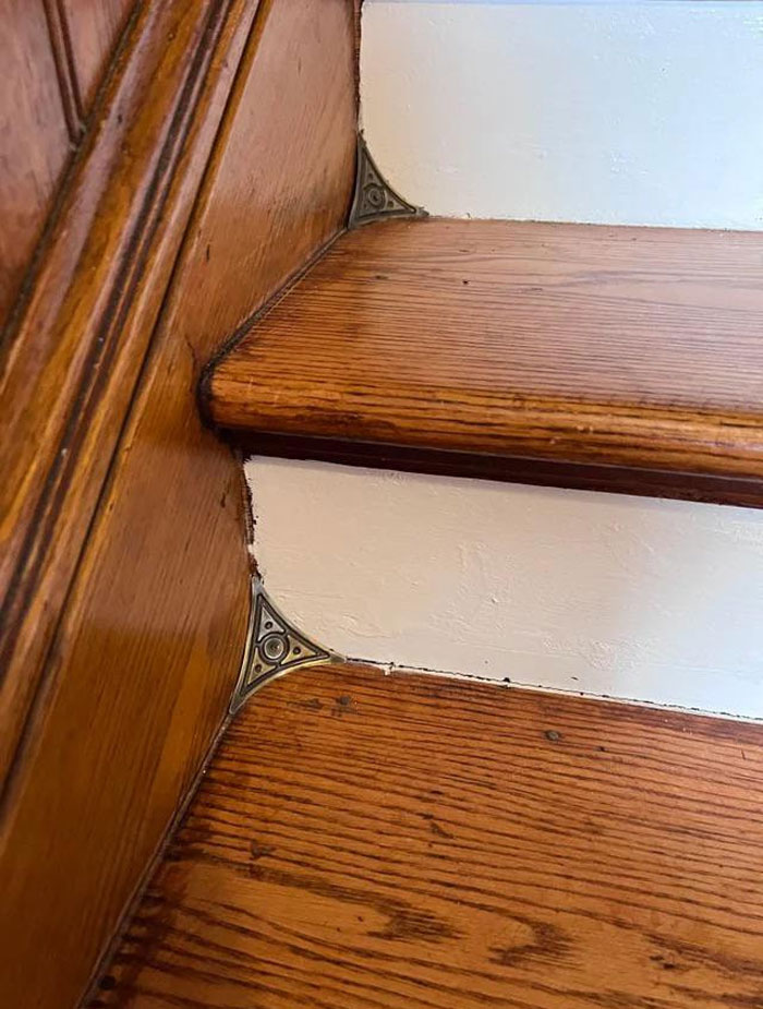 Corner Dust Guards For Stairs, I Felt They Belonged Here