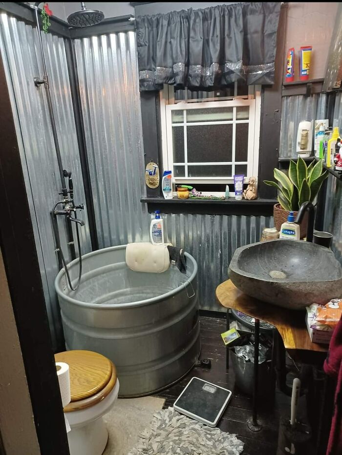 Someone Put A Lot Of Work Into This Bathroom, But I Have Concerns