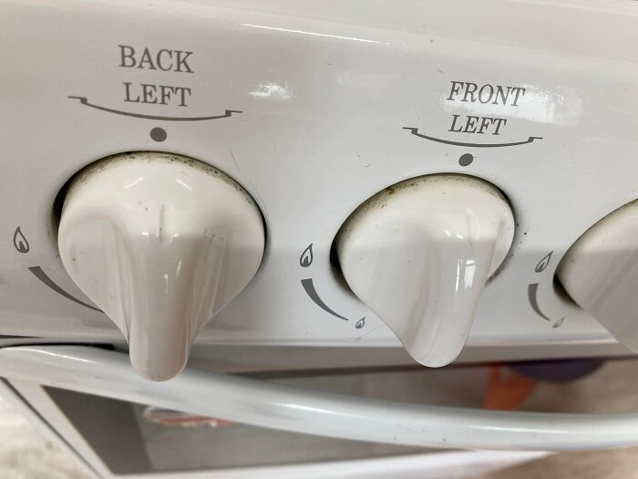 These Knobs On My Gas Cooker, And Yes I Have Tried A Brush