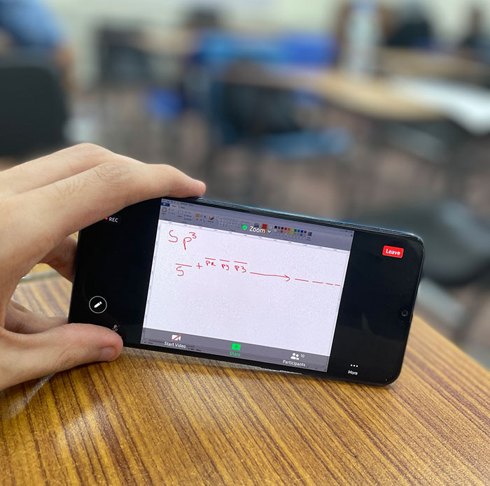 In Person Classes Finally Resume. Drive 45 Minutes To University In Sweltering Heat. Teacher Comes In Fifteen Minutes Late