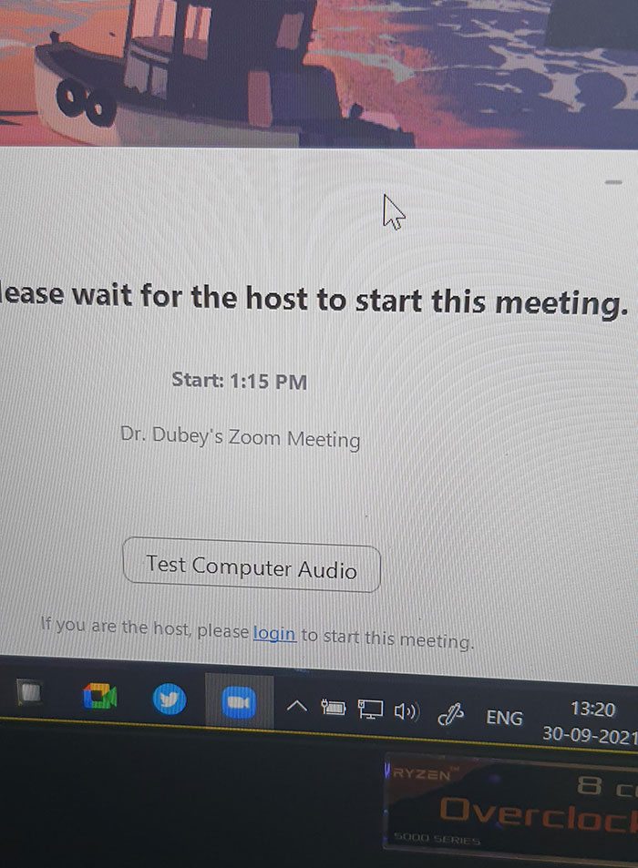 My Teacher Complains That Students Join Late Despite Never Being On Time To Start The Class