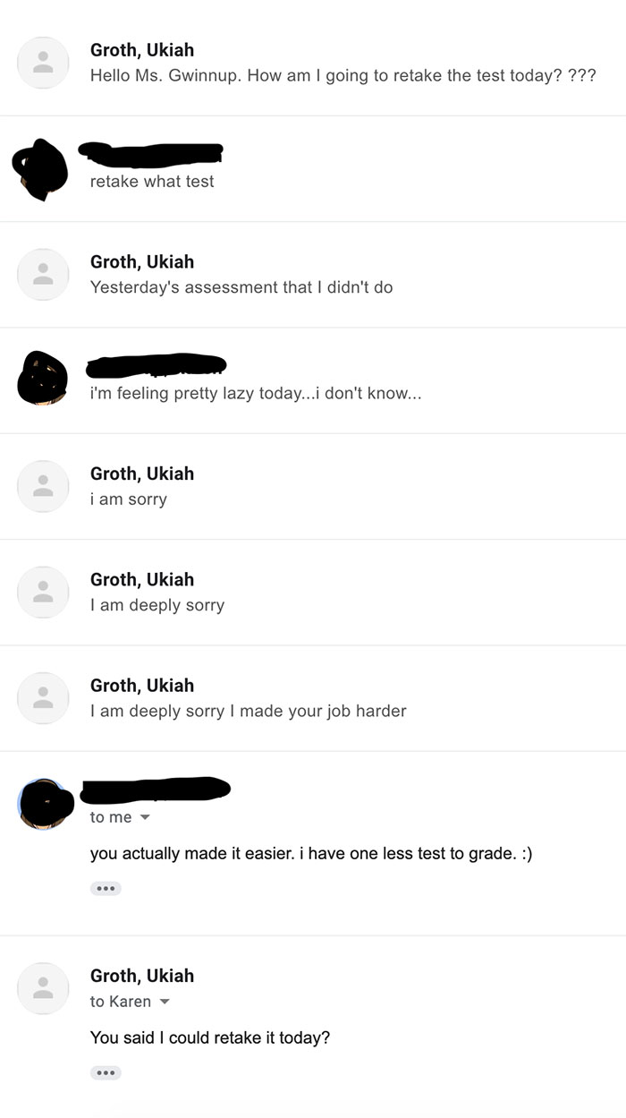 Teacher Refused To Let Me Fix My Grade