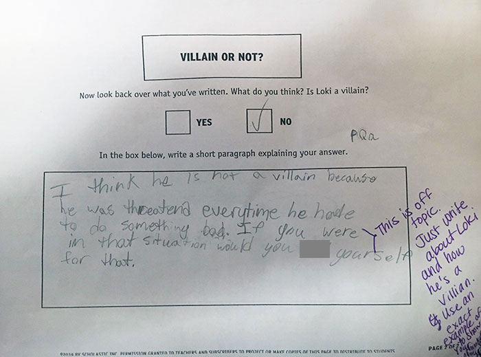 My Little Cousin Tried To Tell His Teacher Why Loki Wasn’t A Villain
