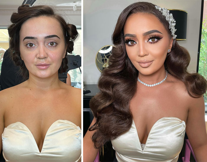 Brides-To-Be Put Trust In This Makeup Artist To Look Stunning On Their Big Day, And Here Are 23 Of The Best Before-And-After Pics (New Pics)