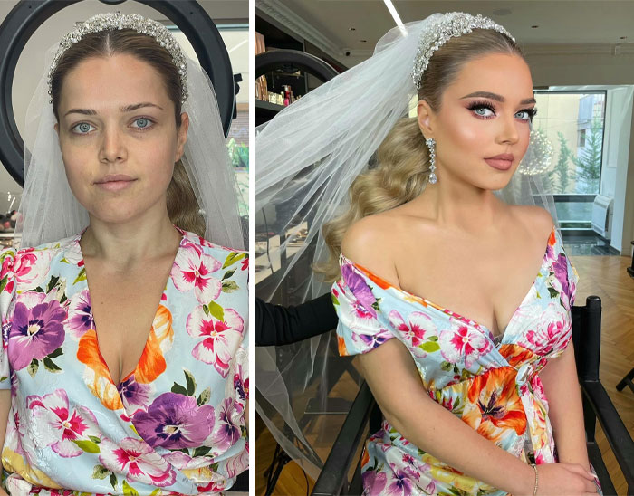 Brides-To-Be Put Trust In This Makeup Artist To Look Stunning On Their Big Day, And Here Are 23 Of The Best Before-And-After Pics (New Pics)