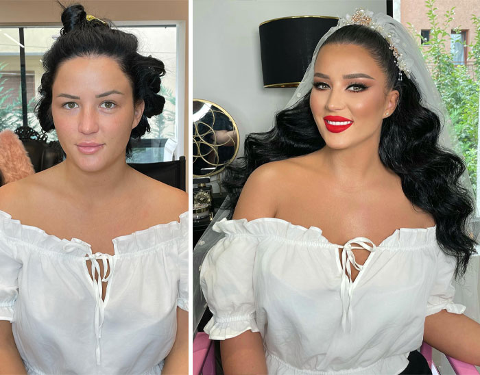 Brides-To-Be Put Trust In This Makeup Artist To Look Stunning On Their Big Day, And Here Are 23 Of The Best Before-And-After Pics (New Pics)