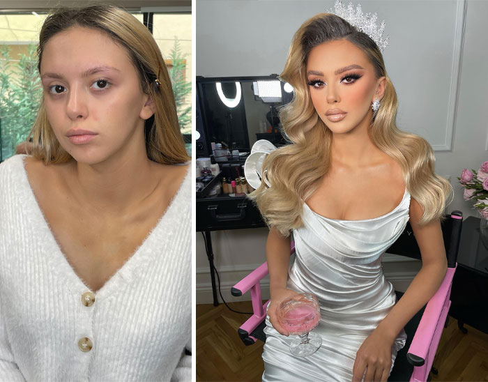 Brides-To-Be Put Trust In This Makeup Artist To Look Stunning On Their Big Day, And Here Are 23 Of The Best Before-And-After Pics (New Pics)