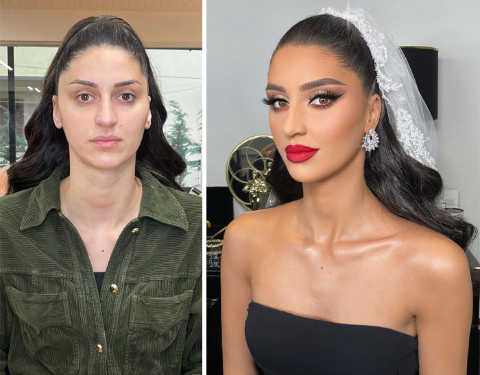 Brides-To-Be Put Trust In This Makeup Artist To Look Stunning On Their Big Day, And Here Are 23 Of The Best Before-And-After Pics (New Pics)