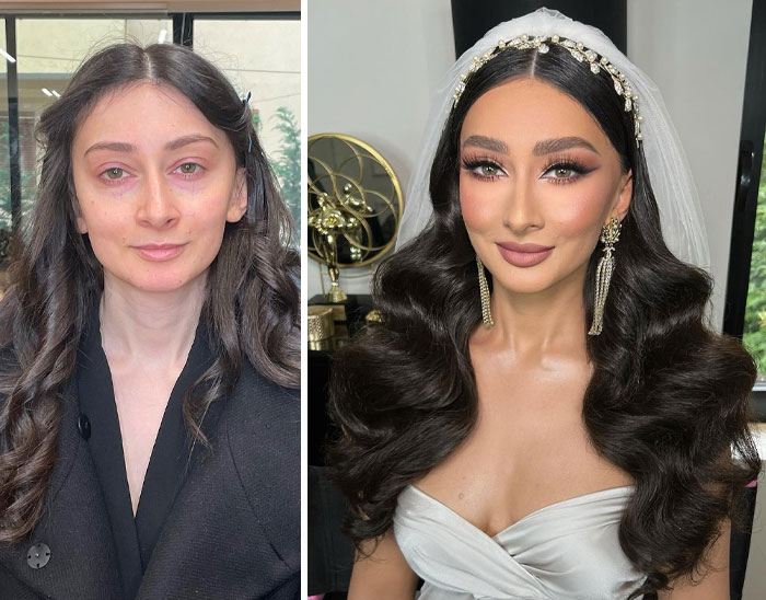 Brides-To-Be Put Trust In This Makeup Artist To Look Stunning On Their Big Day, And Here Are 23 Of The Best Before-And-After Pics (New Pics)
