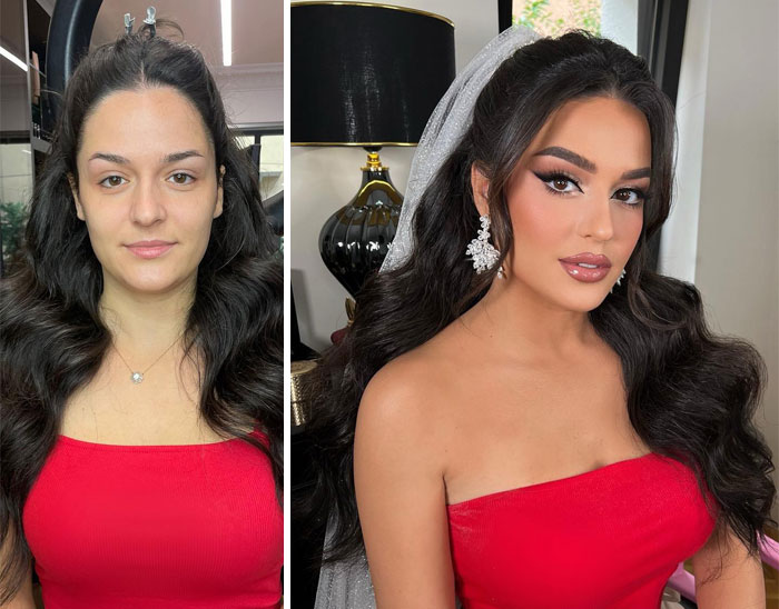 Brides-To-Be Put Trust In This Makeup Artist To Look Stunning On Their Big Day, And Here Are 23 Of The Best Before-And-After Pics (New Pics)
