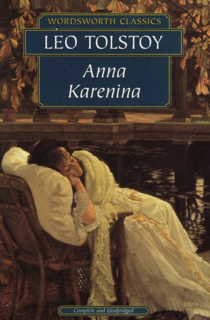 Anna Karenina By Leo Tolstoy book cover 