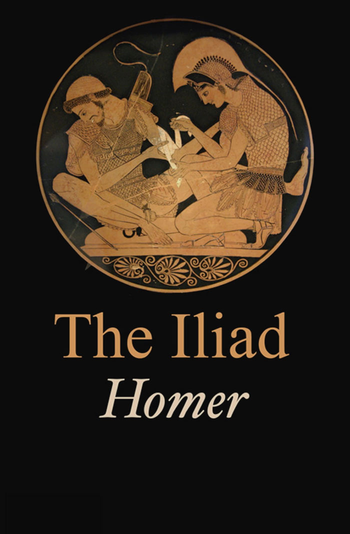The Iliad By Homer book cover 