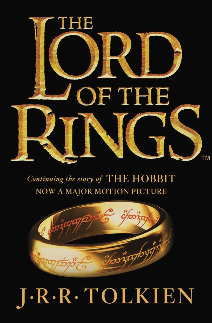 The Lord Of The Rings By J.R.R. Tolkien book cover 
