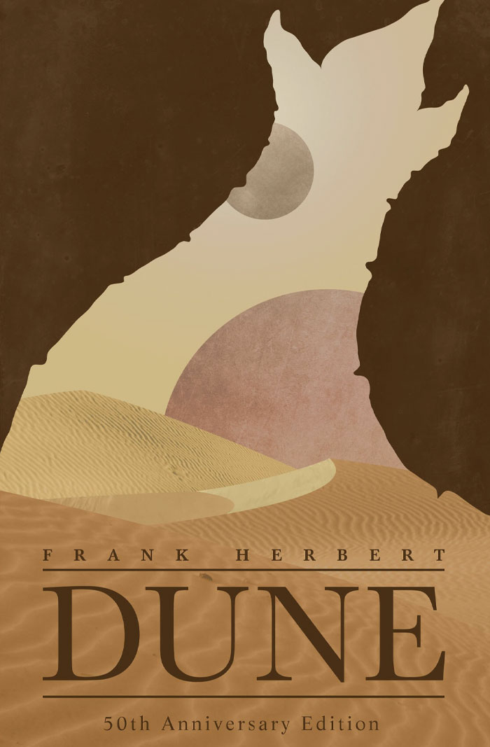 Dune By Frank Herbert book cover 