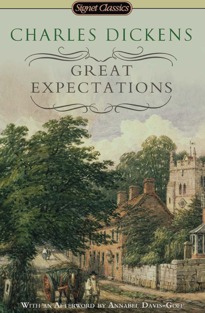 Great Expectations By Charles Dickens book cover 