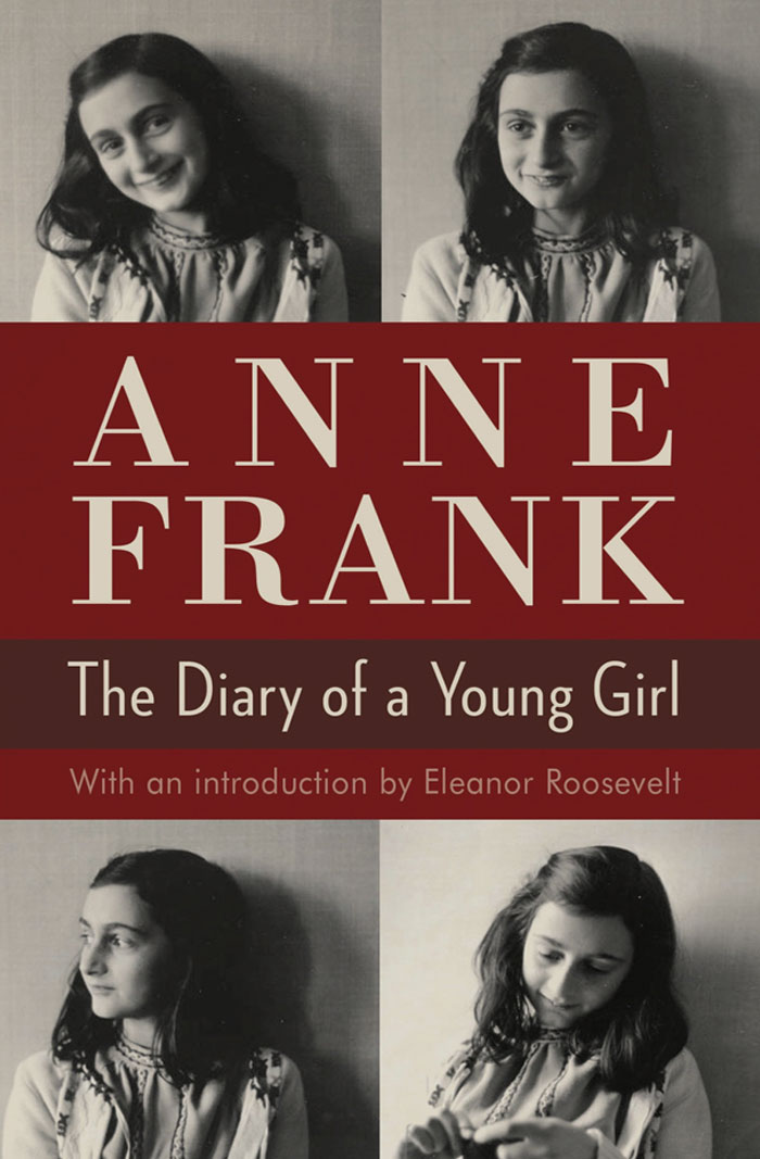 The Diary Of A Young Girl By Anne Frank book cover 