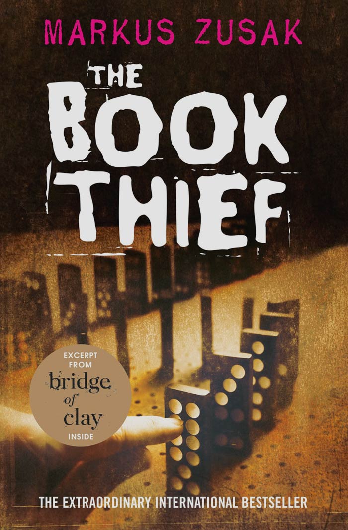 The Book Thief By Markus Zusak book cover 