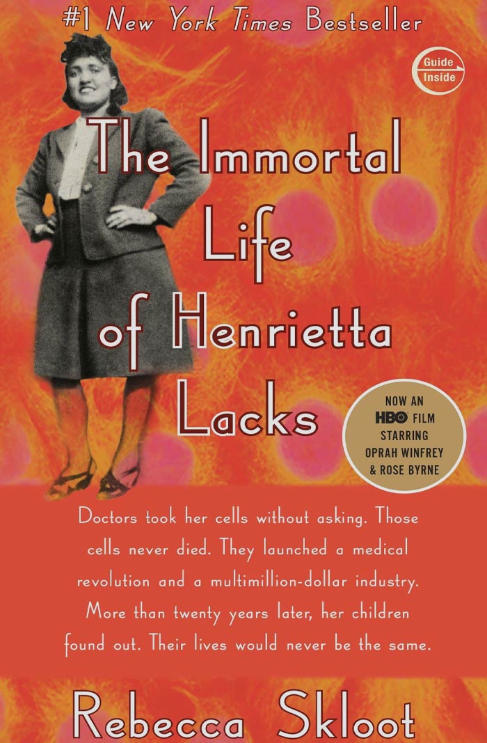 The Immortal Life Of Henrietta Lacks By Rebecca Skloot book cover 